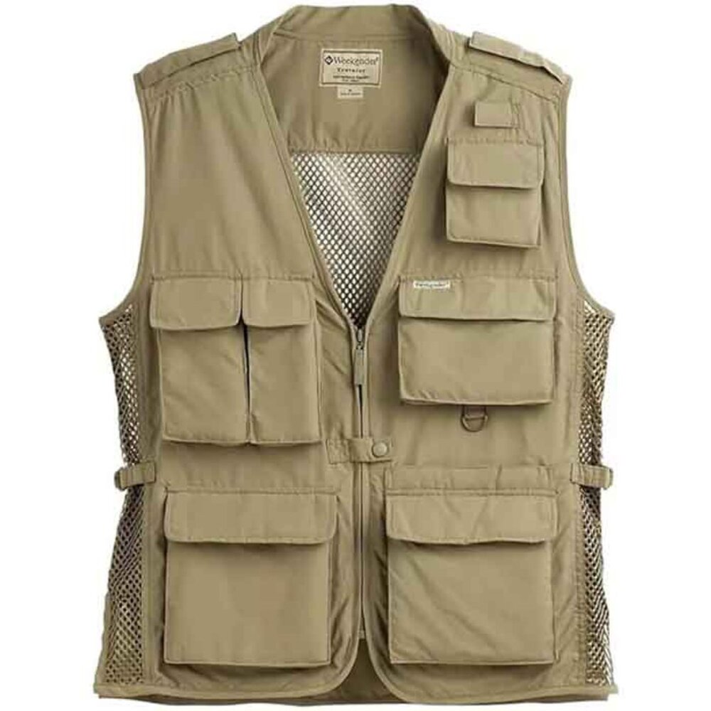 Weekender® Sportswear Unisex Traveler Air Travel Vest, Color KhakiStyle M020090